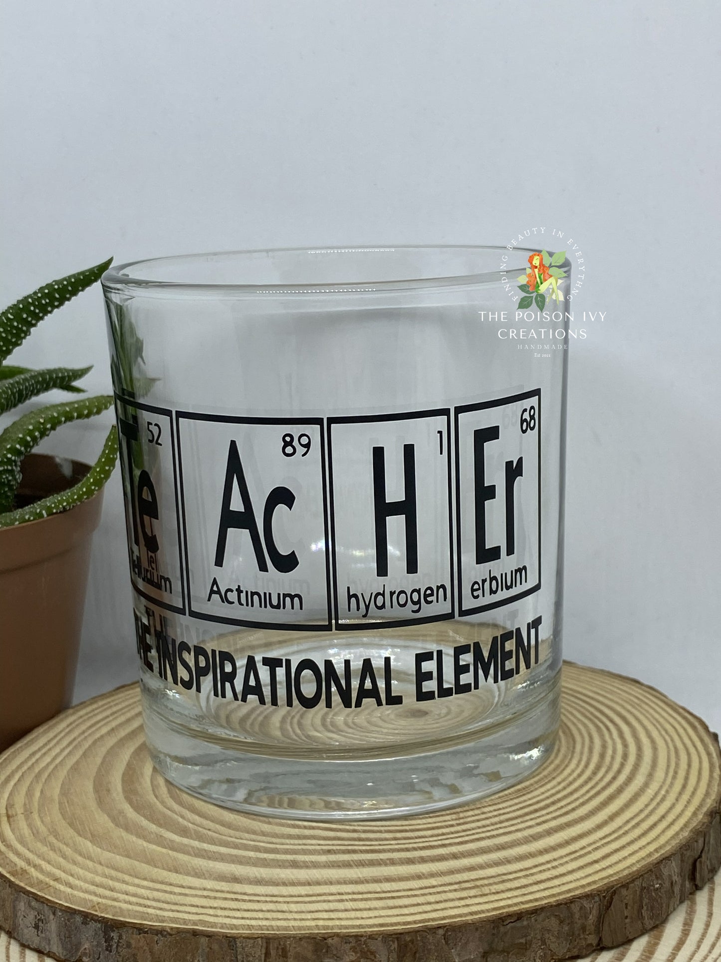Teacher Inspirational Whiskey Glass