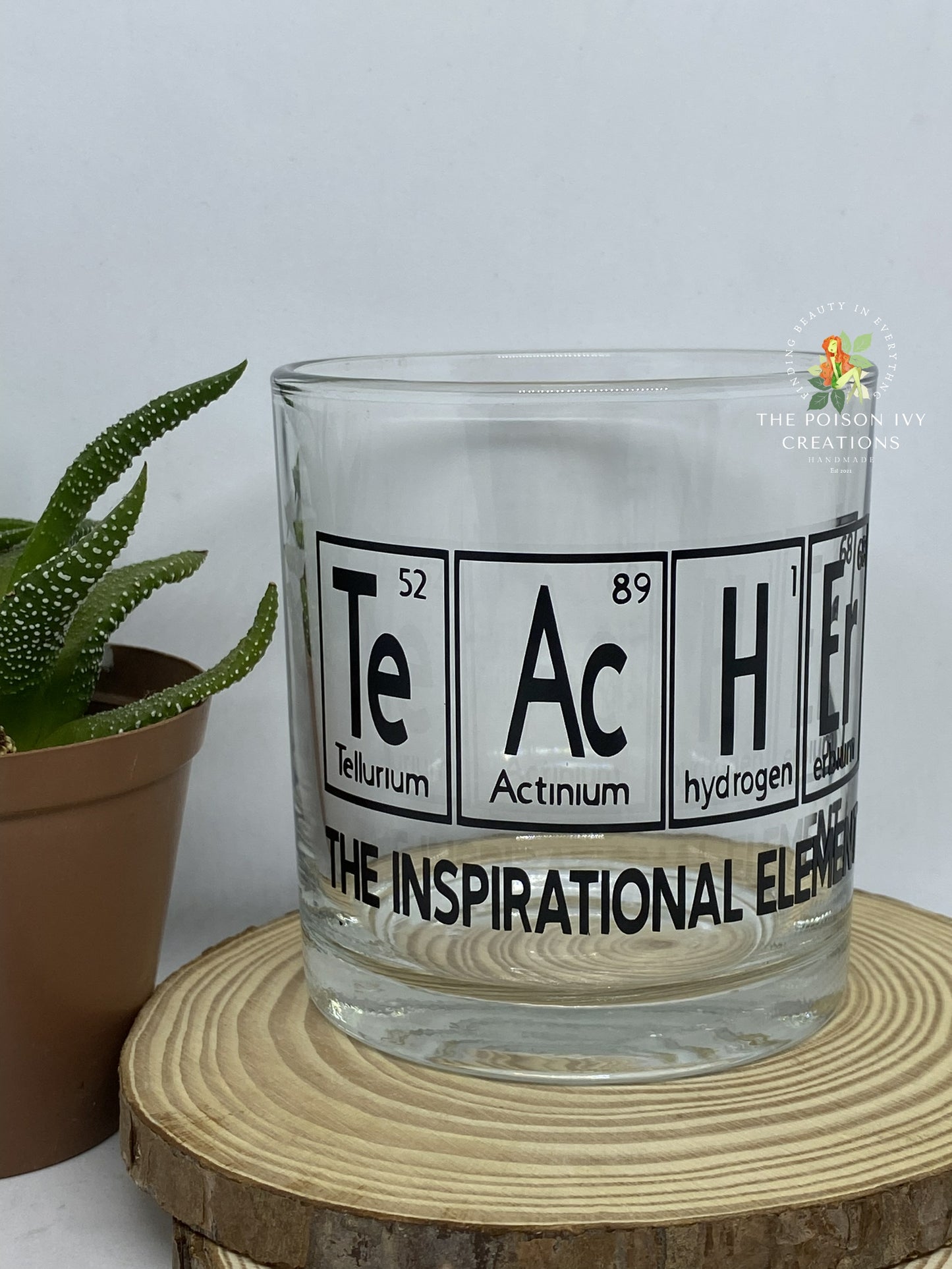 Teacher Inspirational Whiskey Glass