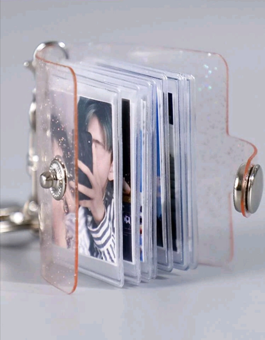 Mini Photo Album Keyring