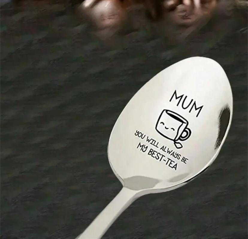 Mum Engraved Spoon