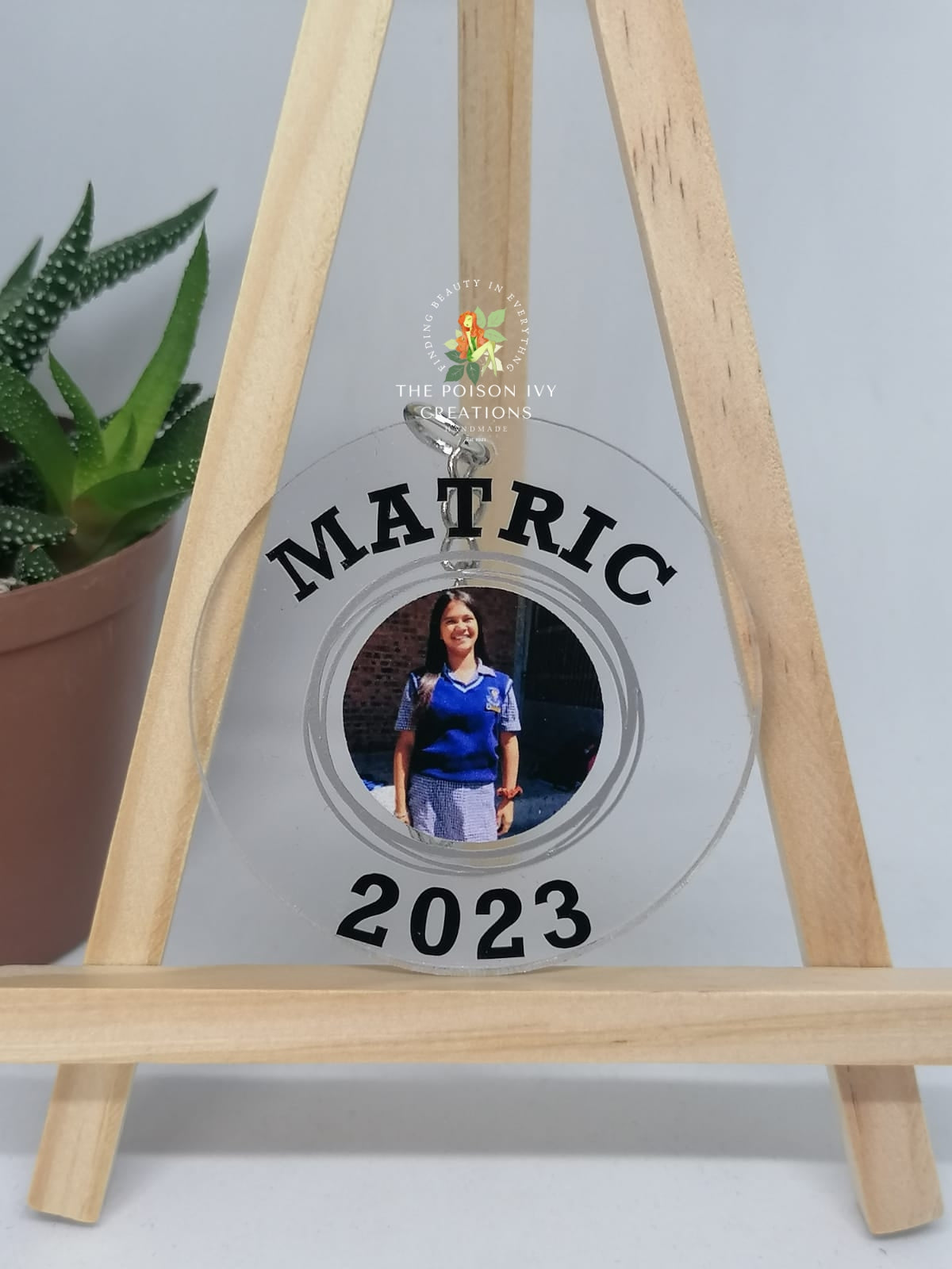 Personalized Graduation Keyring