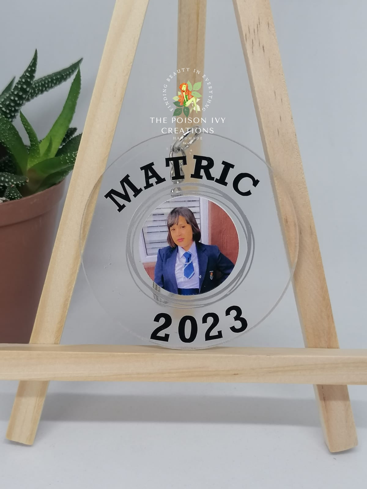 Personalized Graduation Keyring