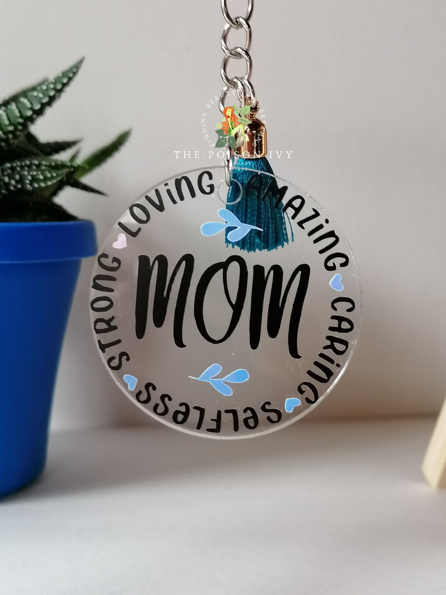Mom Keyring