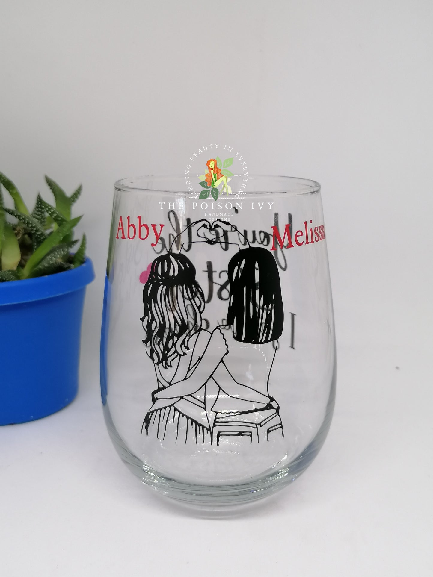 You're the sister Glass