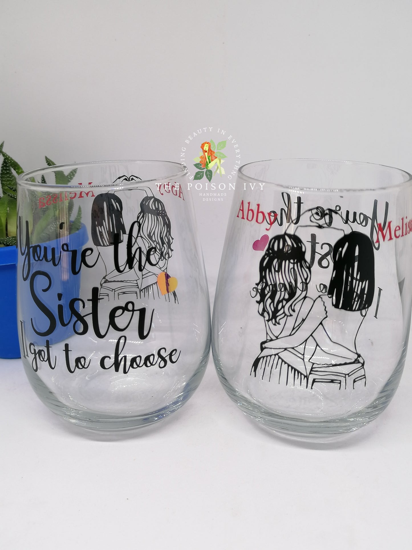 You're the sister Glass