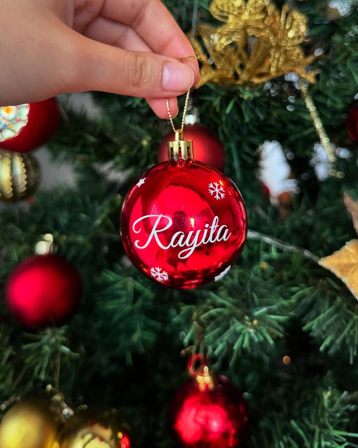 Personalized Christmas Baubles