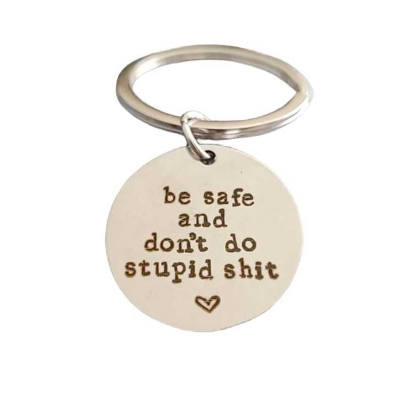 Be Safe Keyring