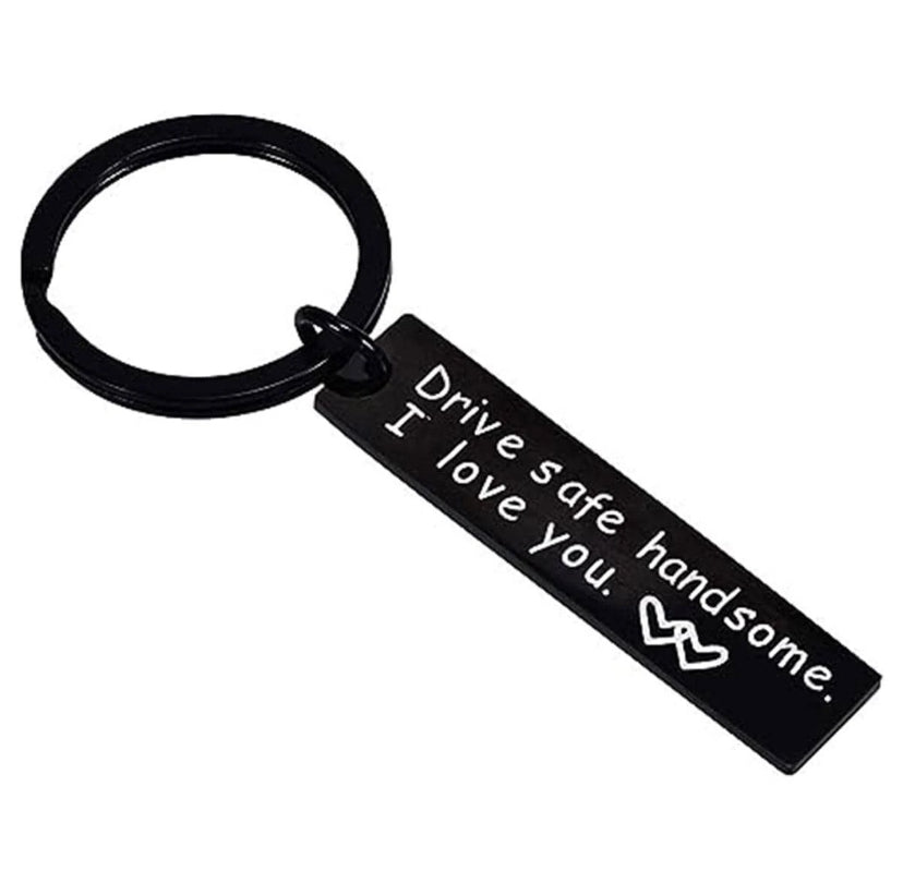 Drive safe Handsome Keyring