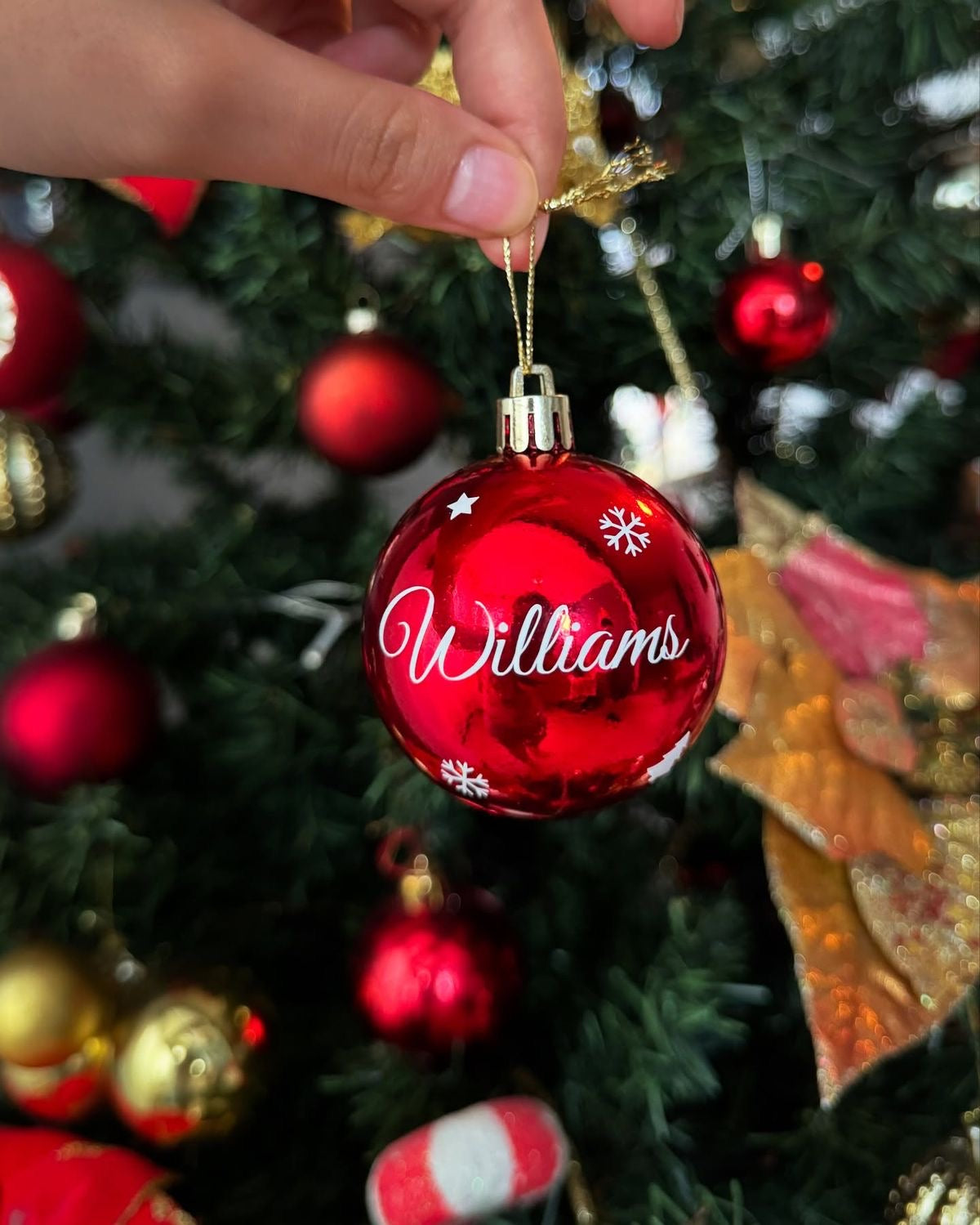 Personalized Christmas Baubles