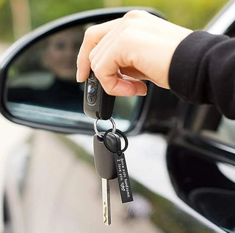 Drive safe Handsome Keyring