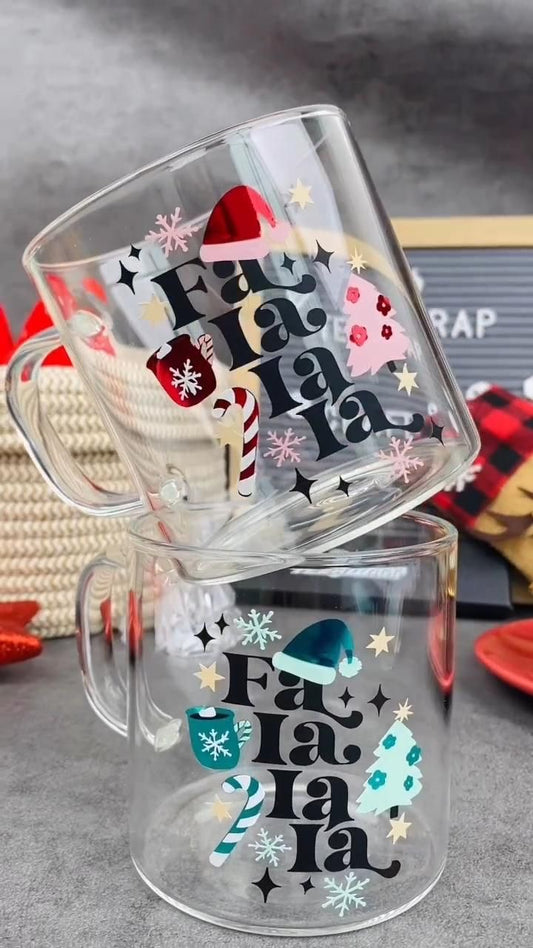 FaLaLa Christmas mug