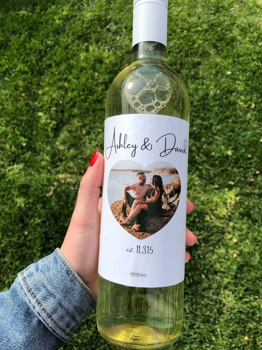 Personalized Wine Bottle