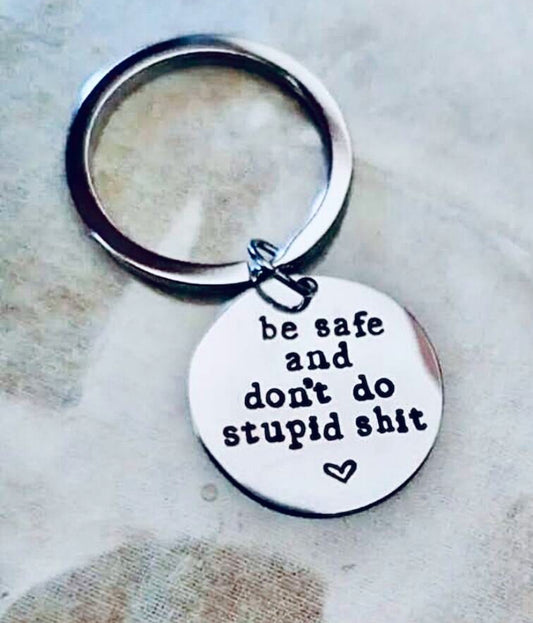 Be Safe Keyring