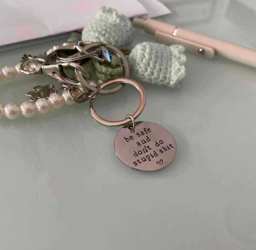 Be Safe Keyring