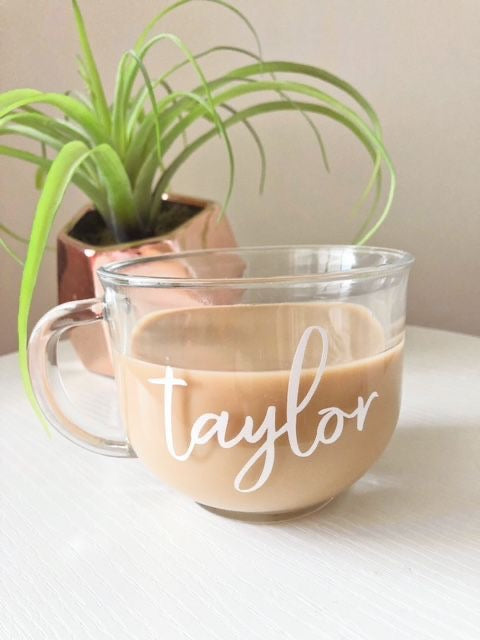 Personalized coffee mug