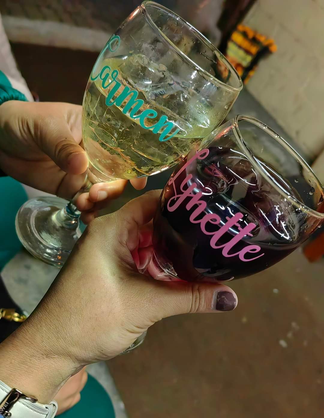 Personalized Wine Glasses