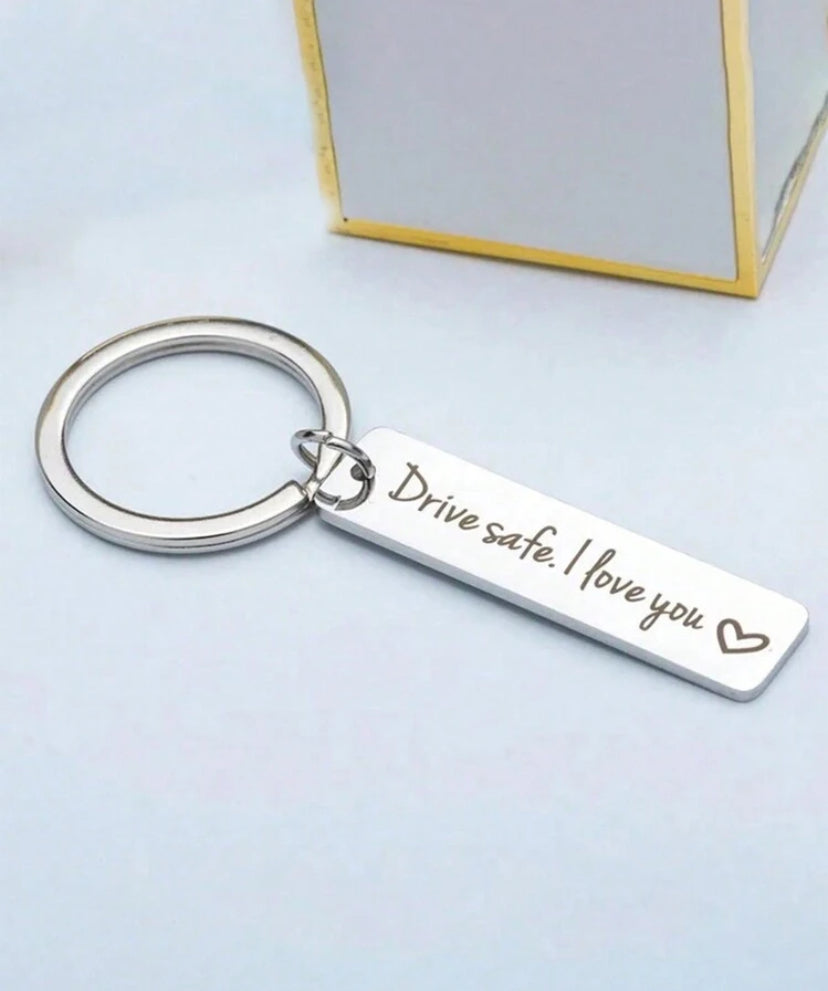 Drive Safe Keyring