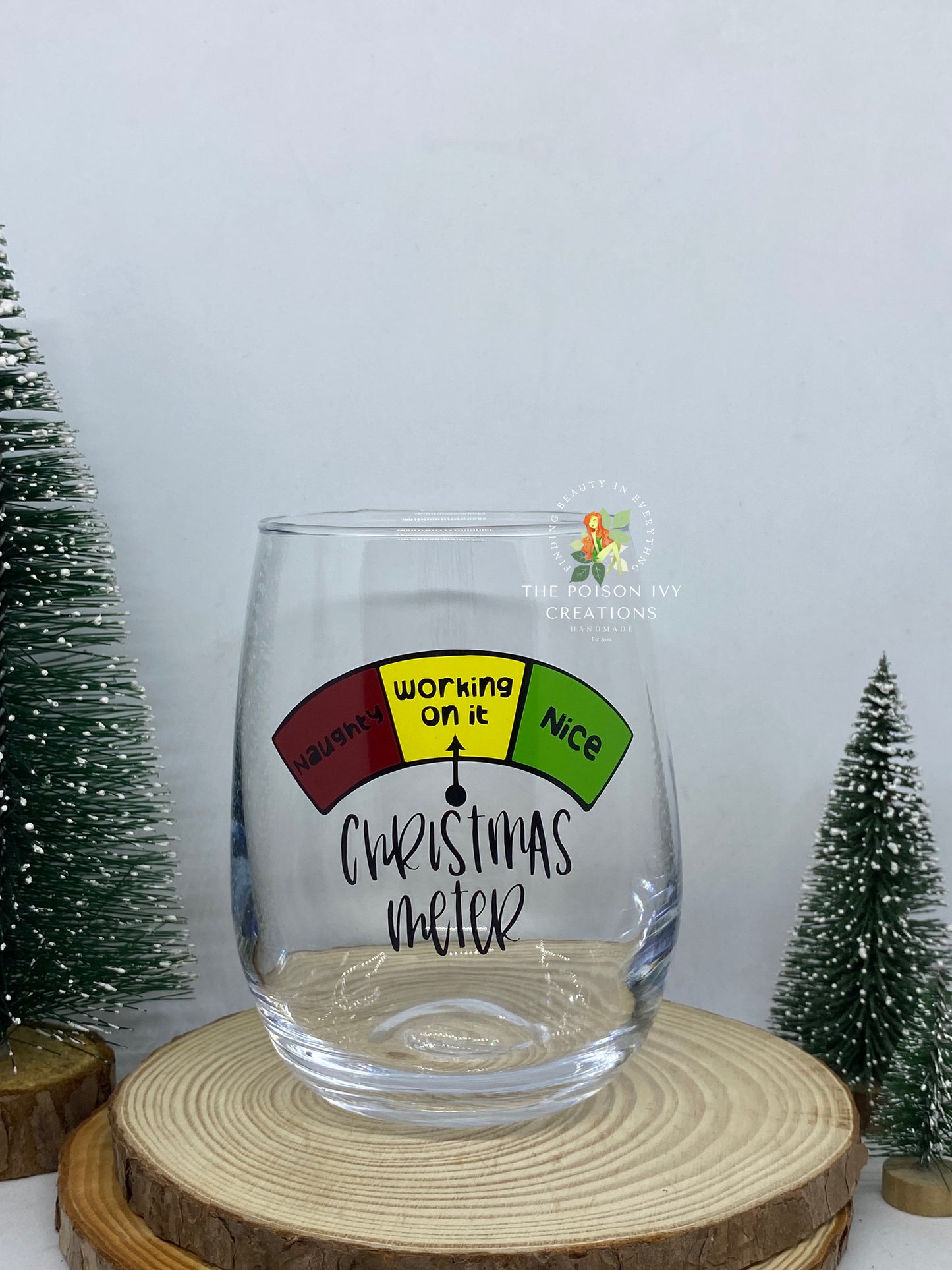 Christmas meter Glass