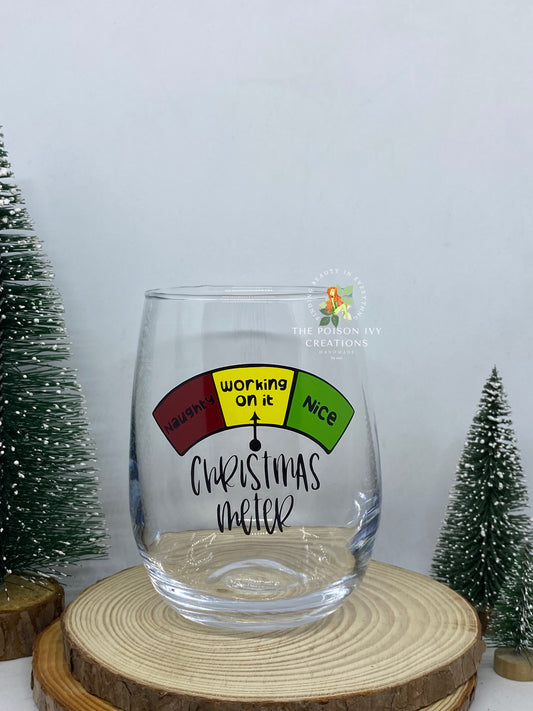 Christmas meter Glass