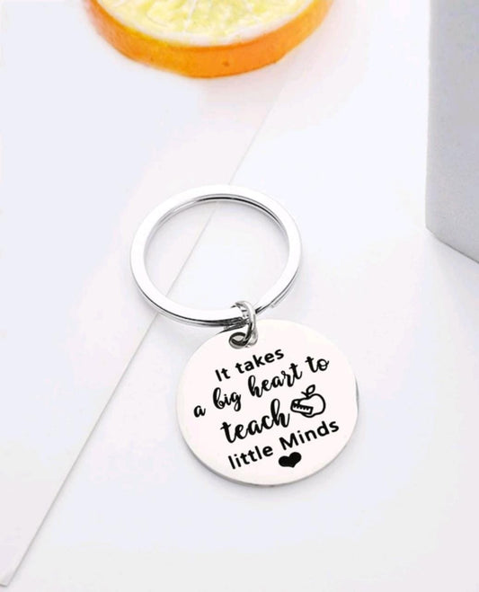 Teach Little Minds Keyring