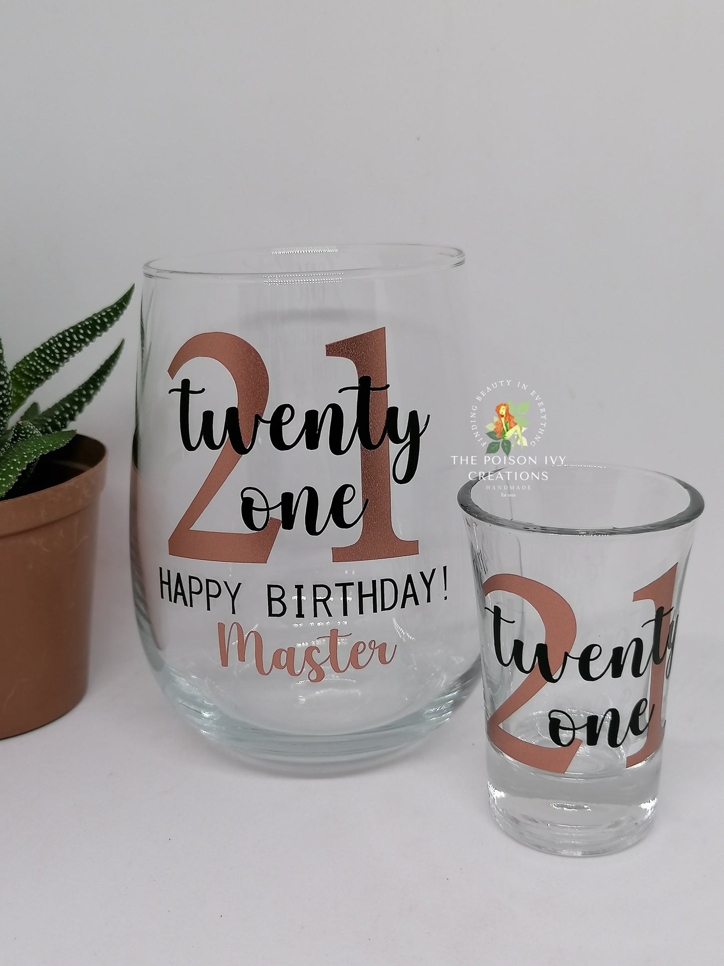 Birthday Glassware