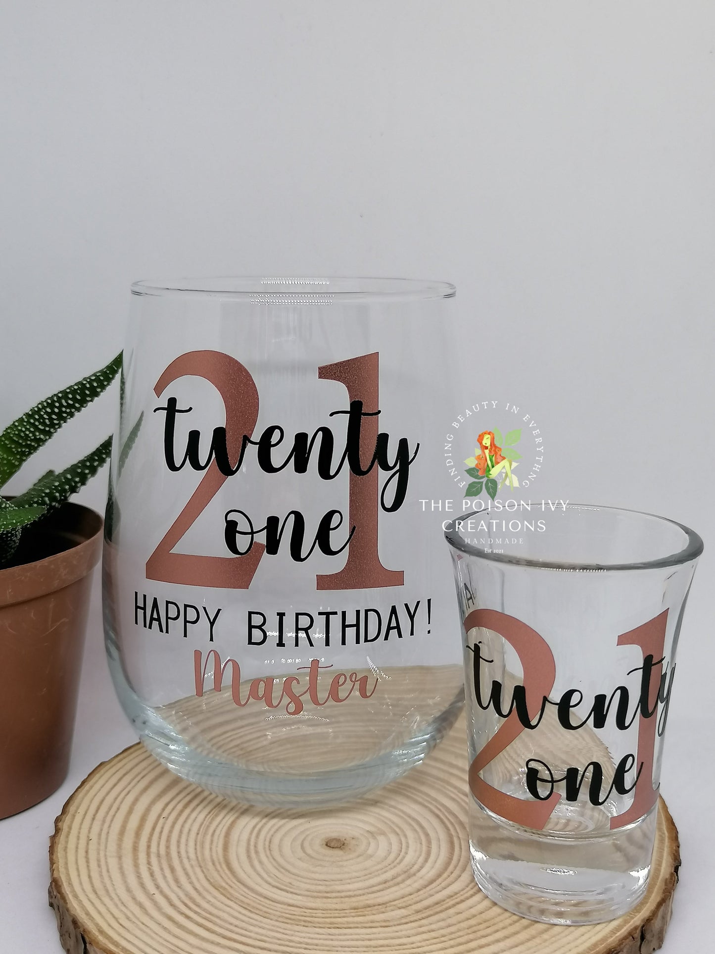 Birthday Glassware