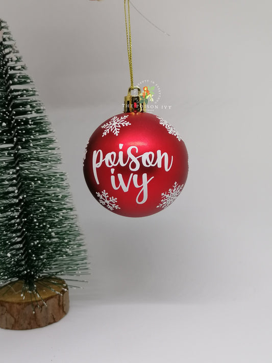 Personalized Christmas Bauble SALE