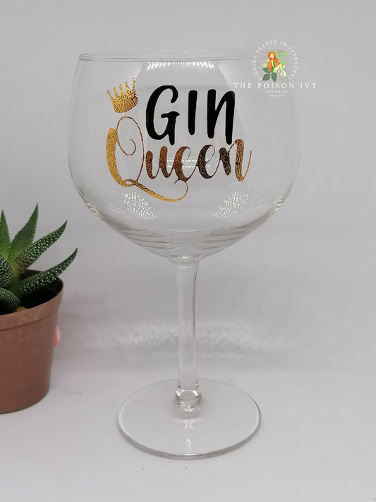 Gin Queen Glass