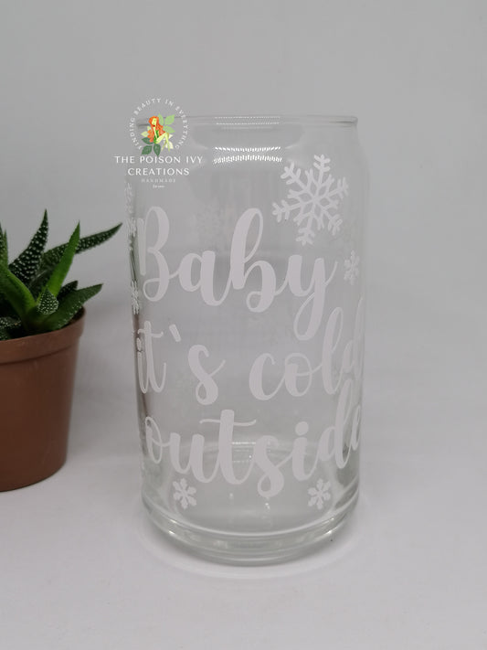 Baby its cold outside Glassware