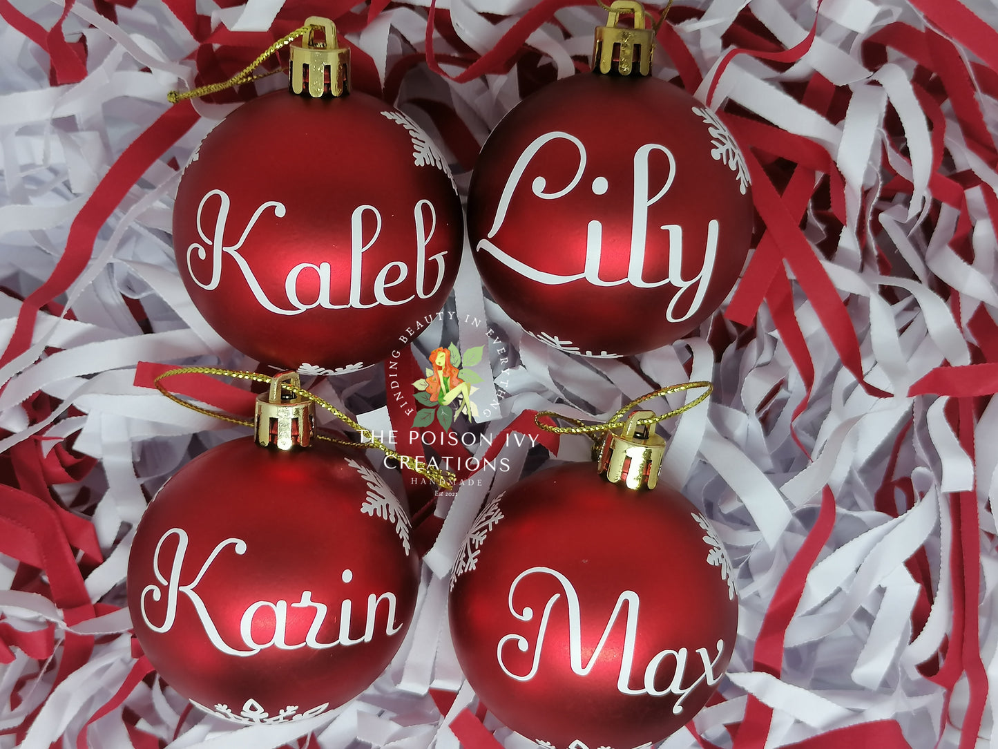 Personalized Christmas Baubles