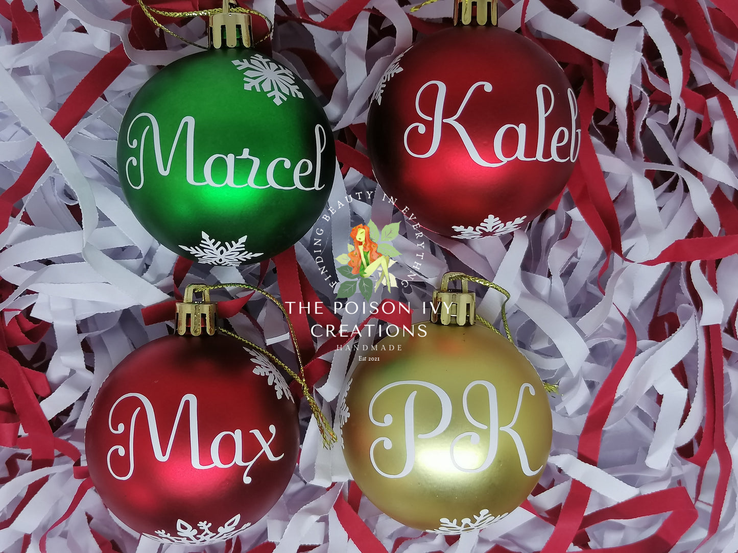 Personalized Christmas Baubles