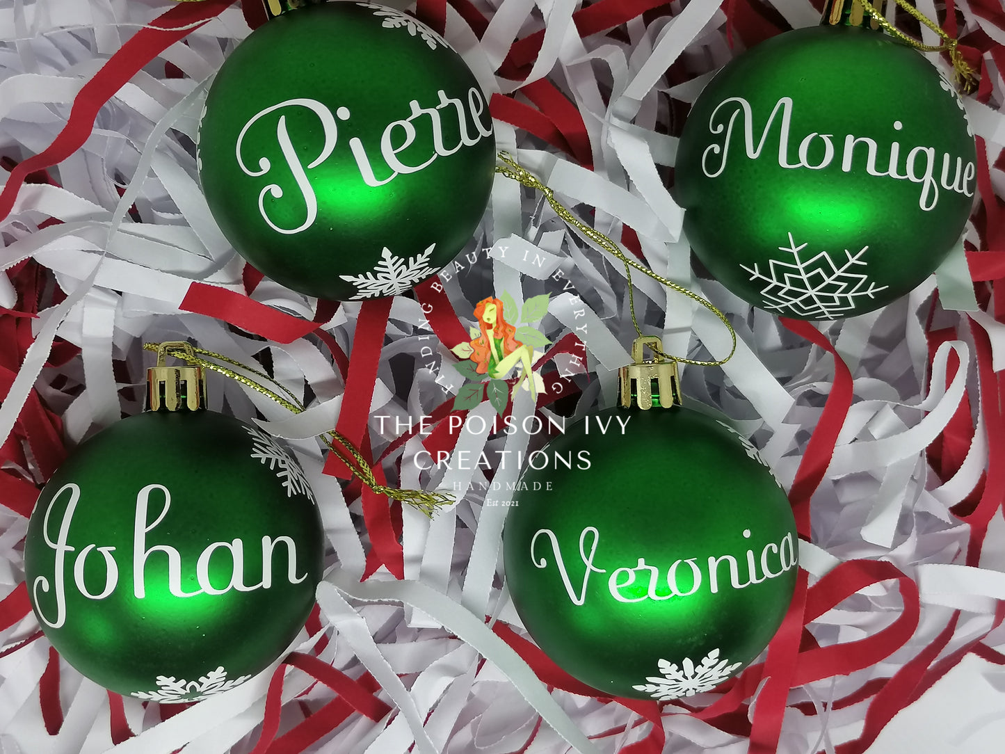 Personalized Christmas Baubles