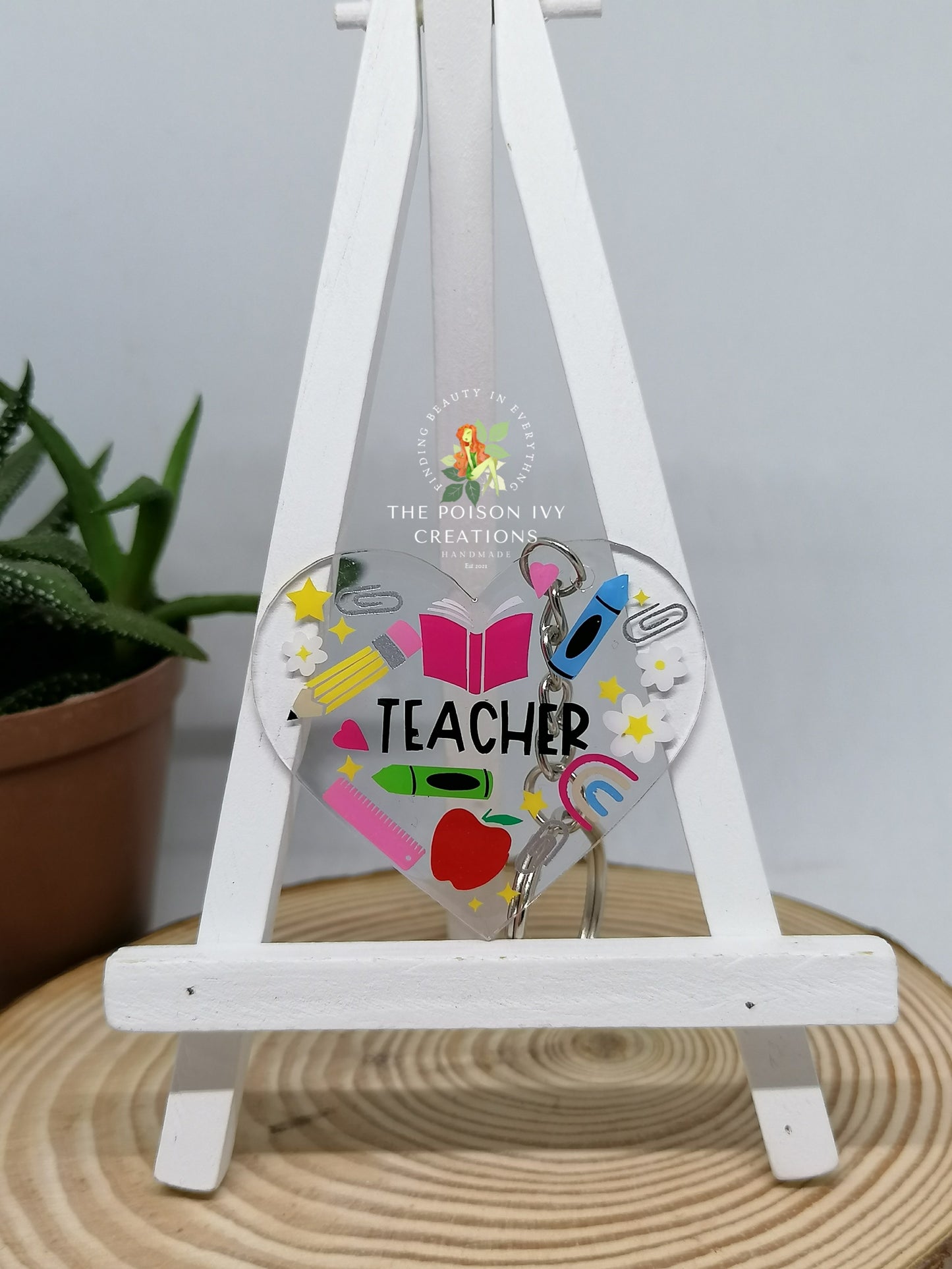 Teacher Keyring