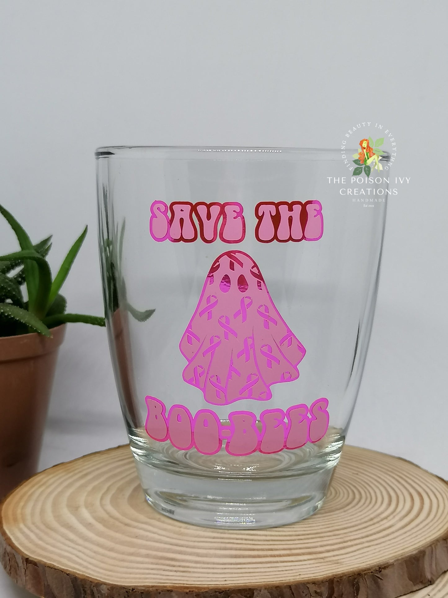 Save the boo-bees Glass