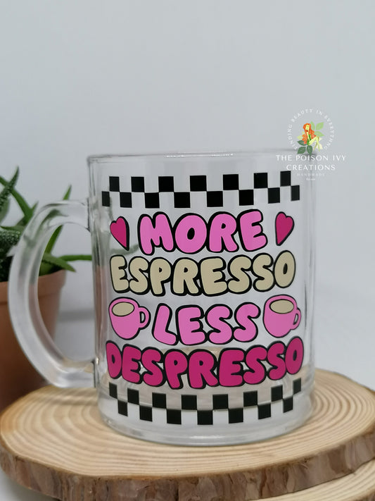 More Expresso Less Depresso Mug