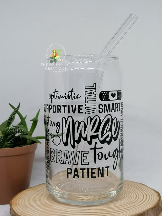 Nurse Can Glass