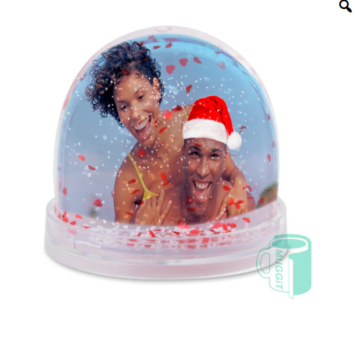 Personalized Christmas Snow Globes