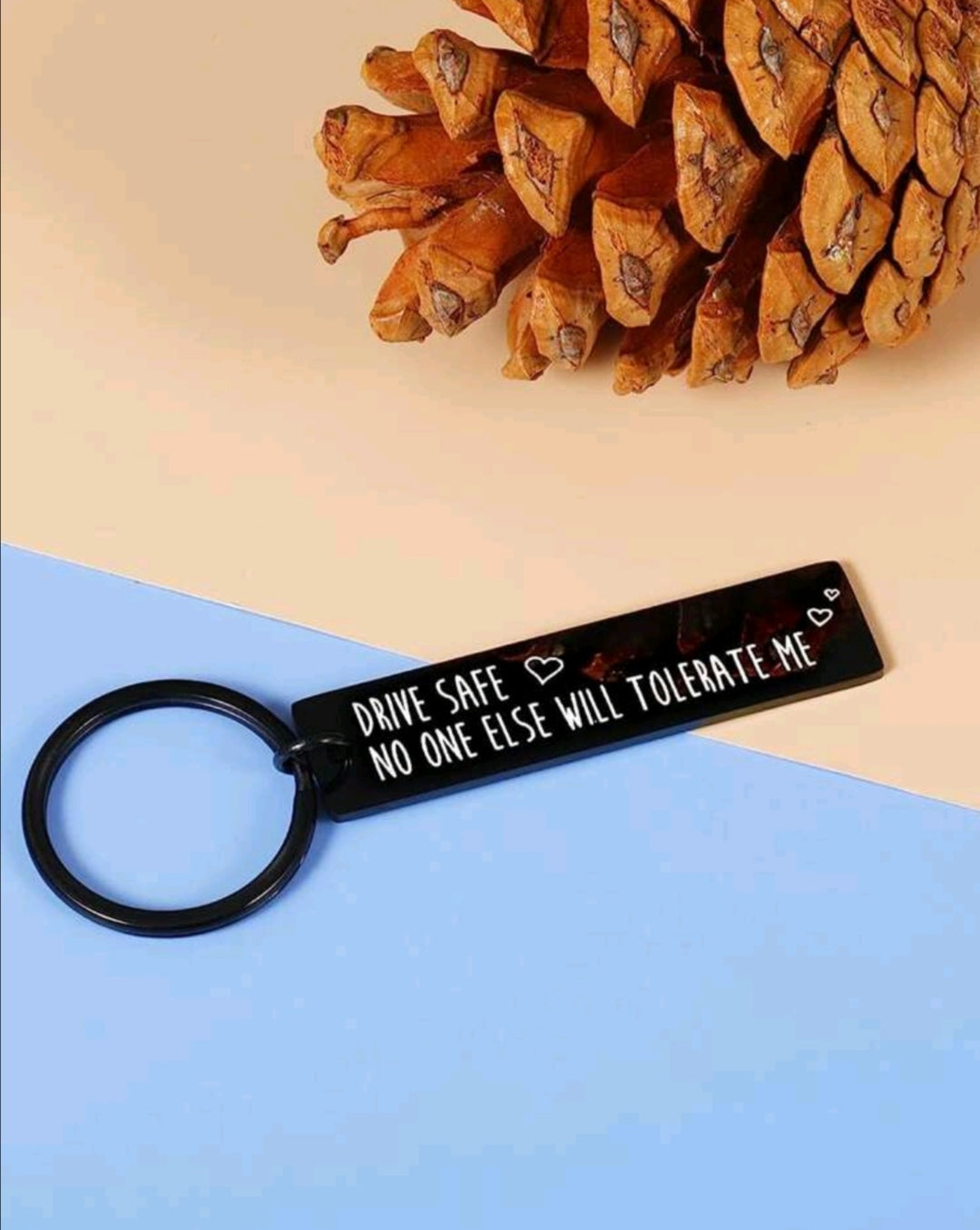 Drive Safe Keyring