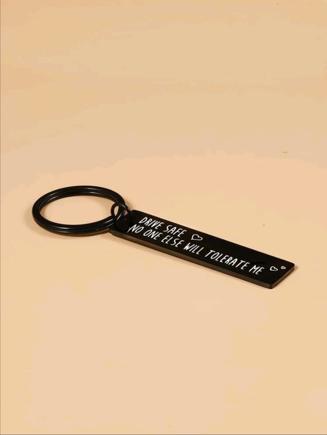 Drive Safe Keyring