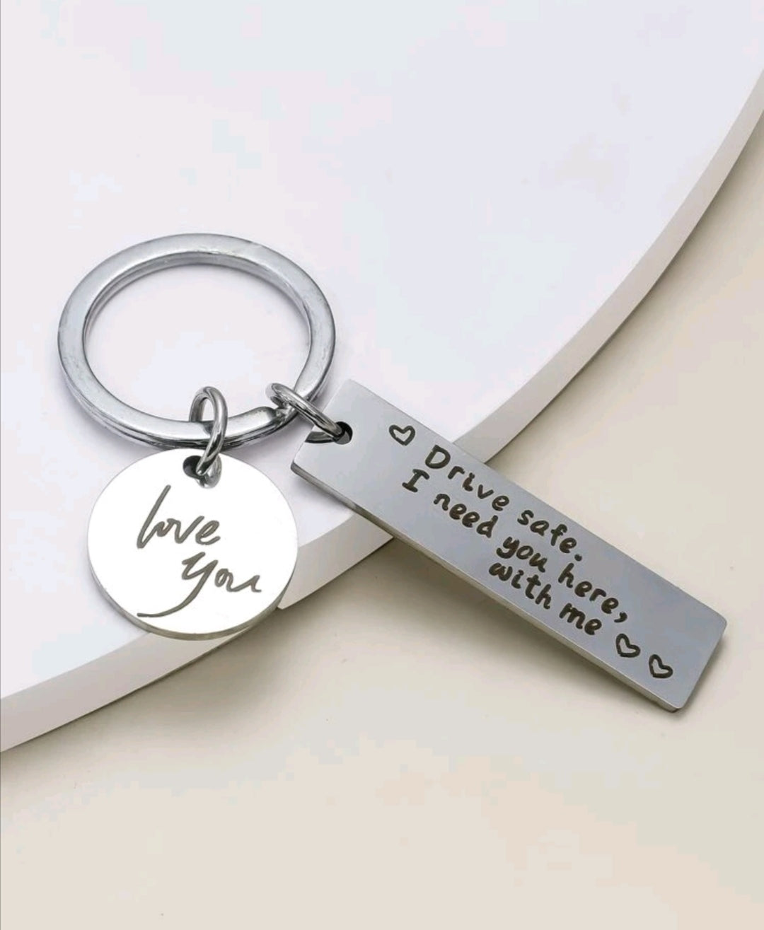 Drive Safe Keyring