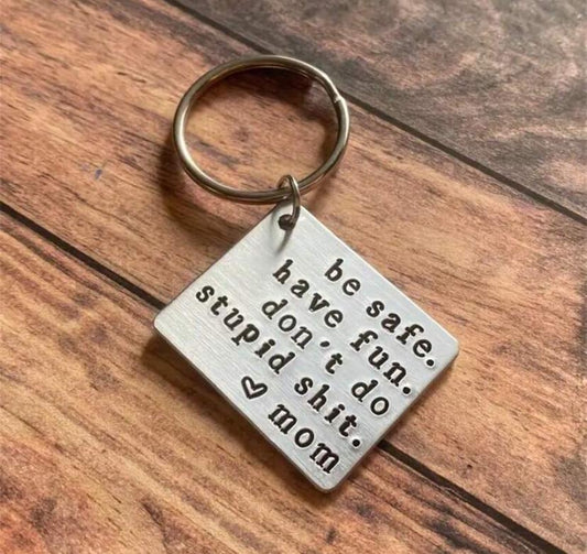 Be Safe Keyring