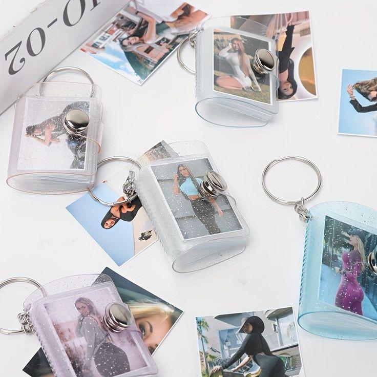 Mini Photo Album Keyring