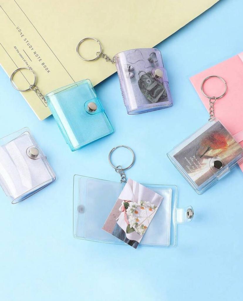 Mini Photo Album Keyring