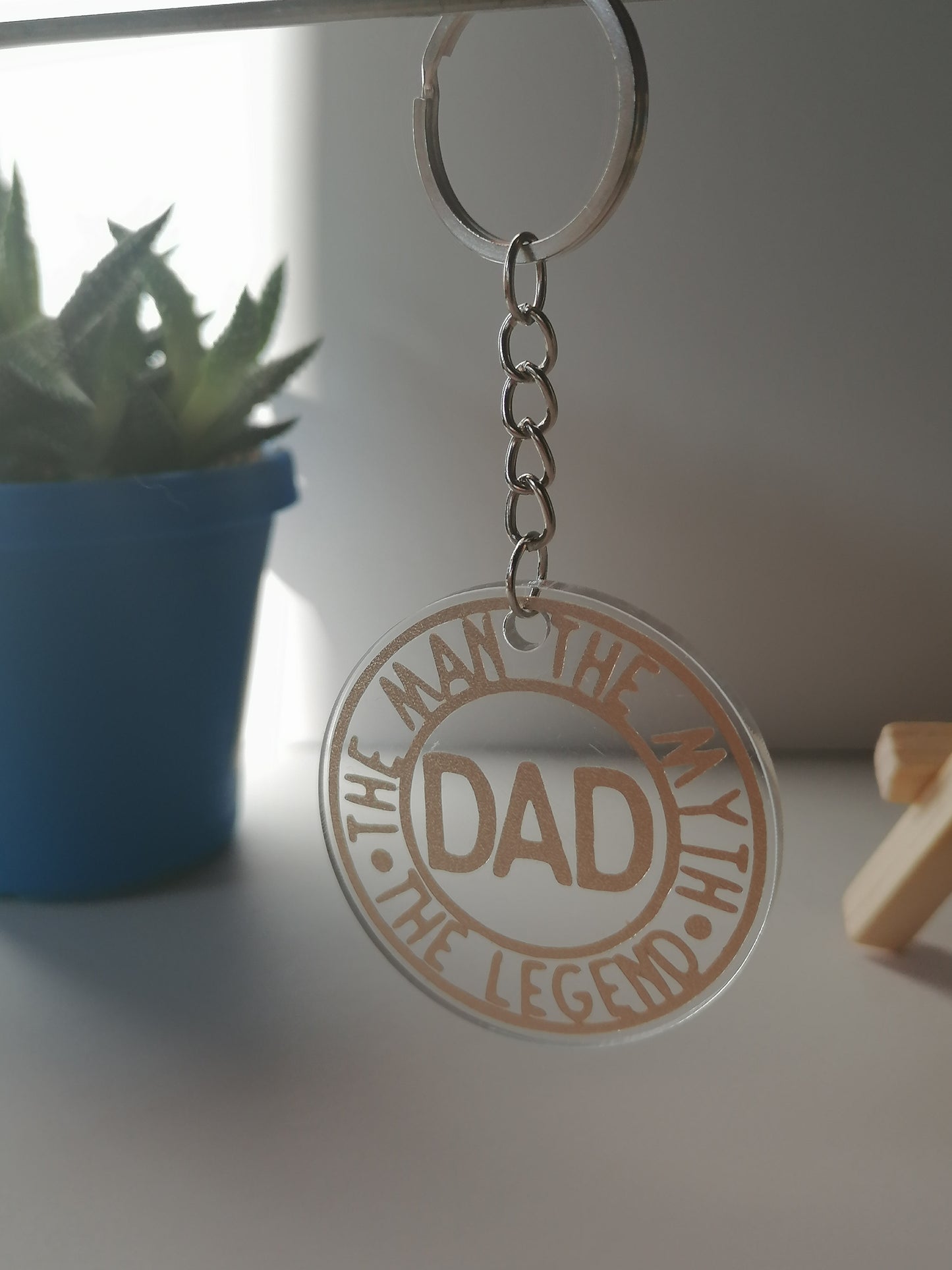 Dad Keyrings