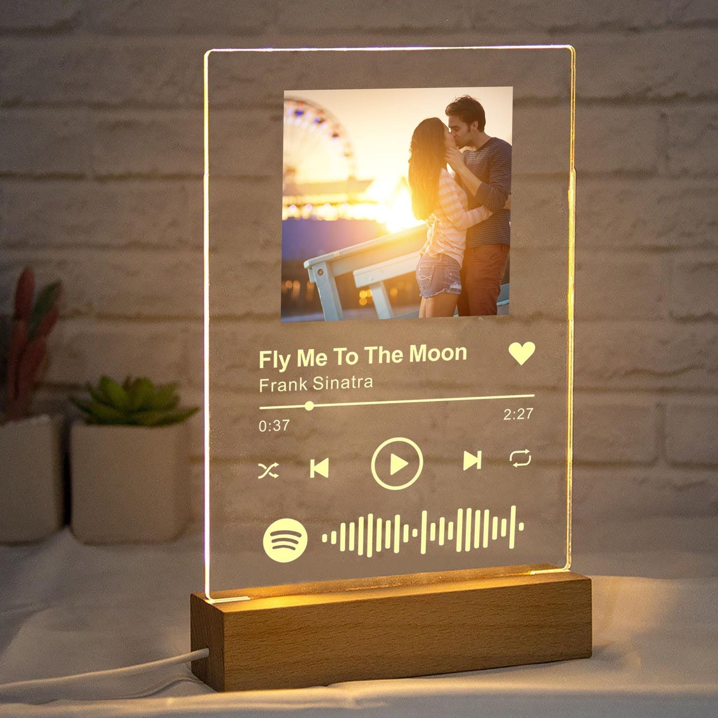 Spotify Night Light Plaque