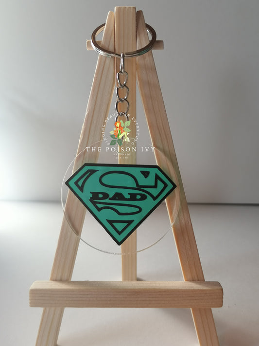 Super Dad Keyrings