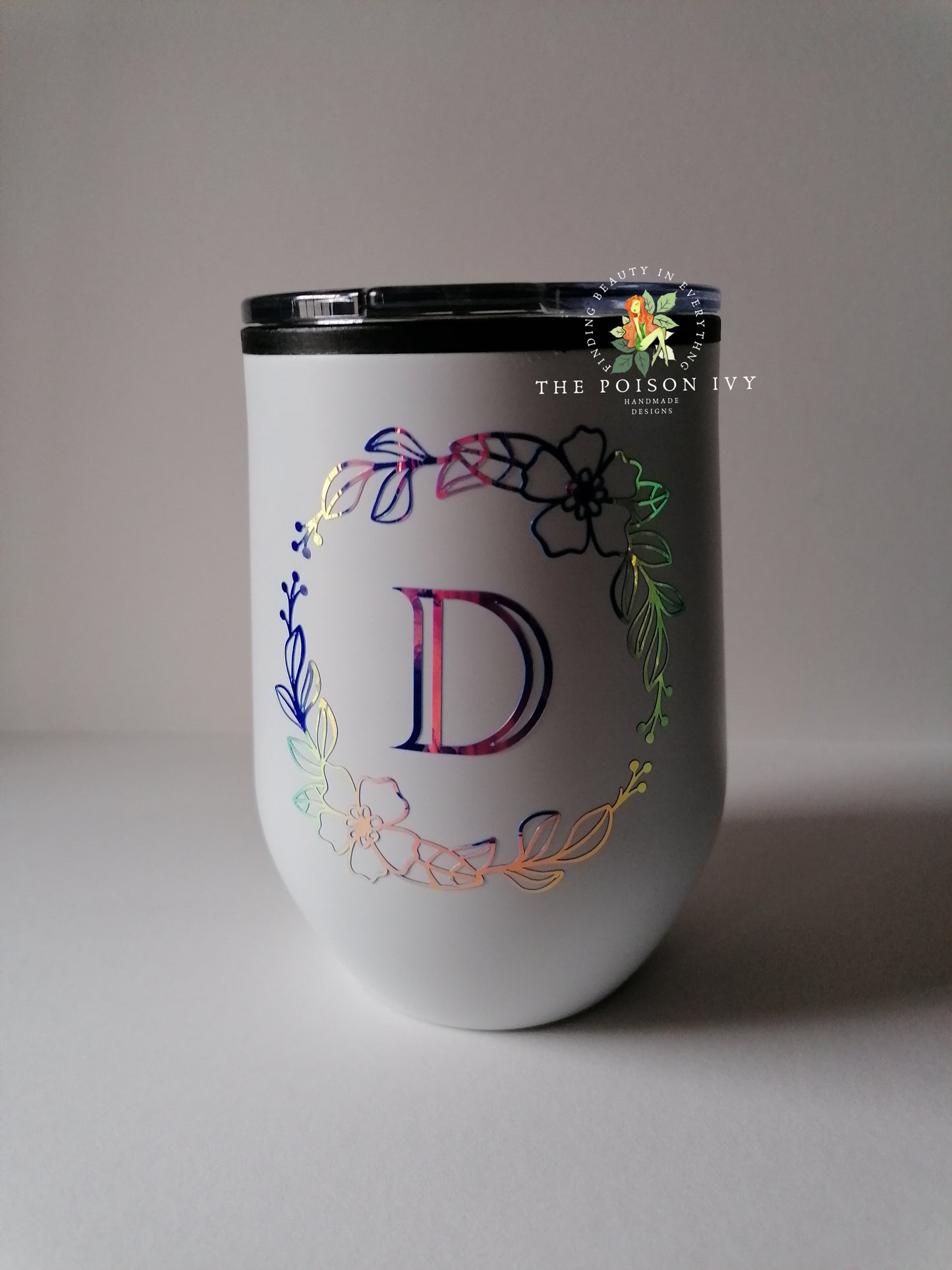 Personalized travel mug