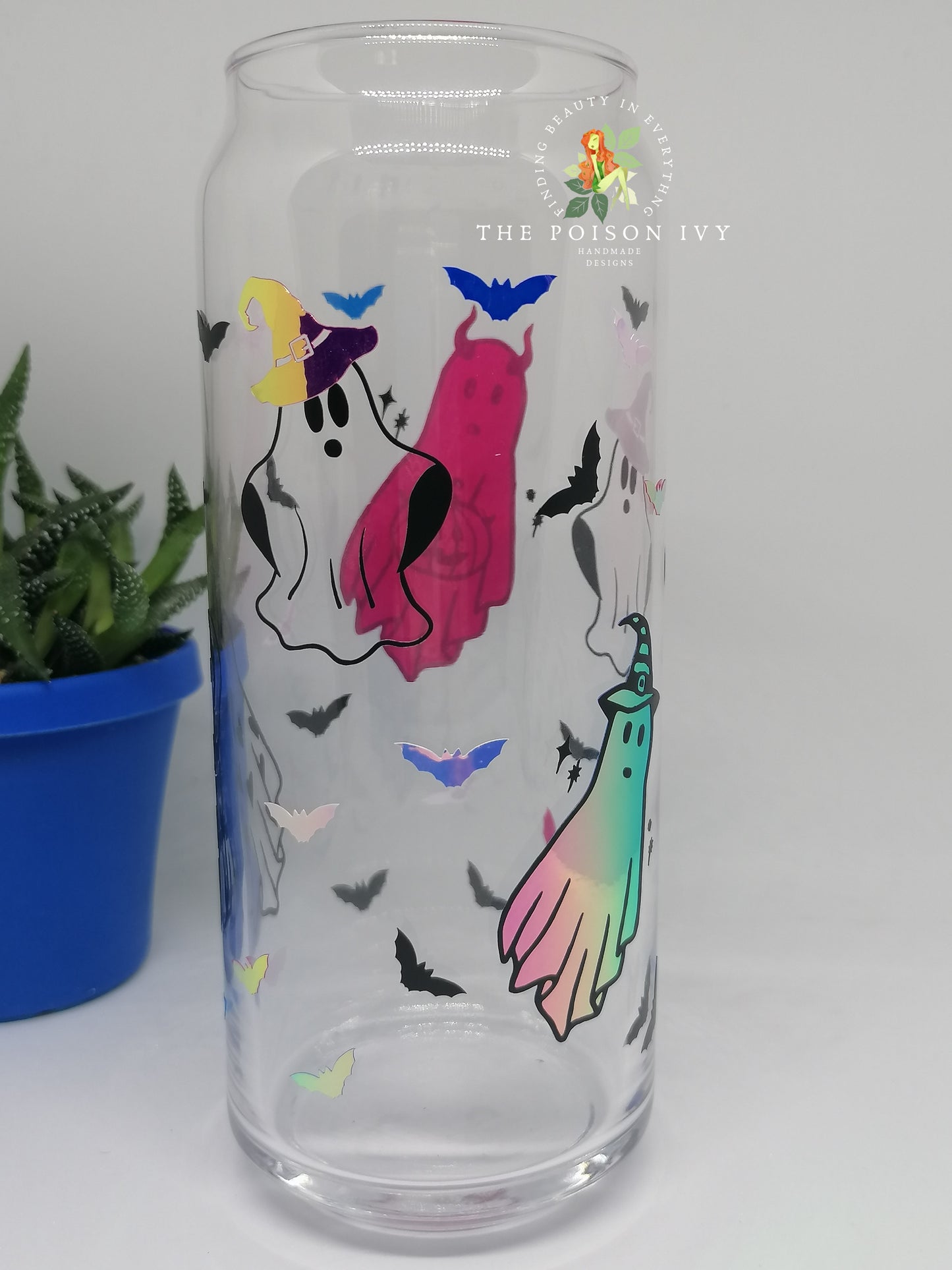 Ghosty Can Glass