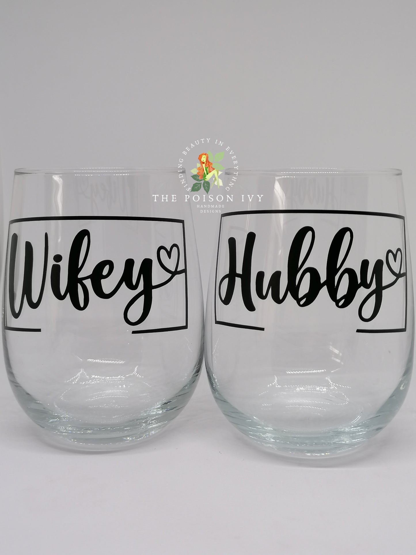 Hubby & Wifey Glasses