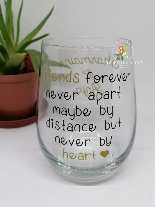Friends Forever Glass